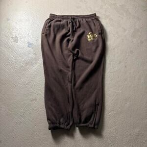 Avirex Eagle Y2K Brown Baggy Men's 2XL Sweatpants